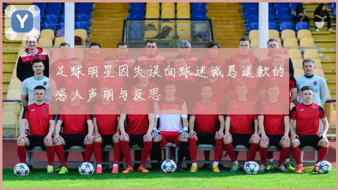 足球明星因失误向球迷诚恳道歉的感人声明与反思