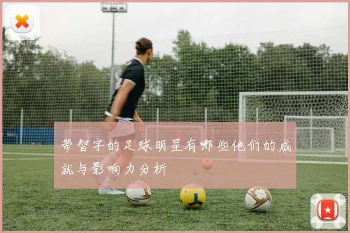 带智字的足球明星有哪些他们的成就与影响力分析