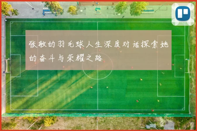 张敏的羽毛球人生深度对话探索她的奋斗与荣耀之路